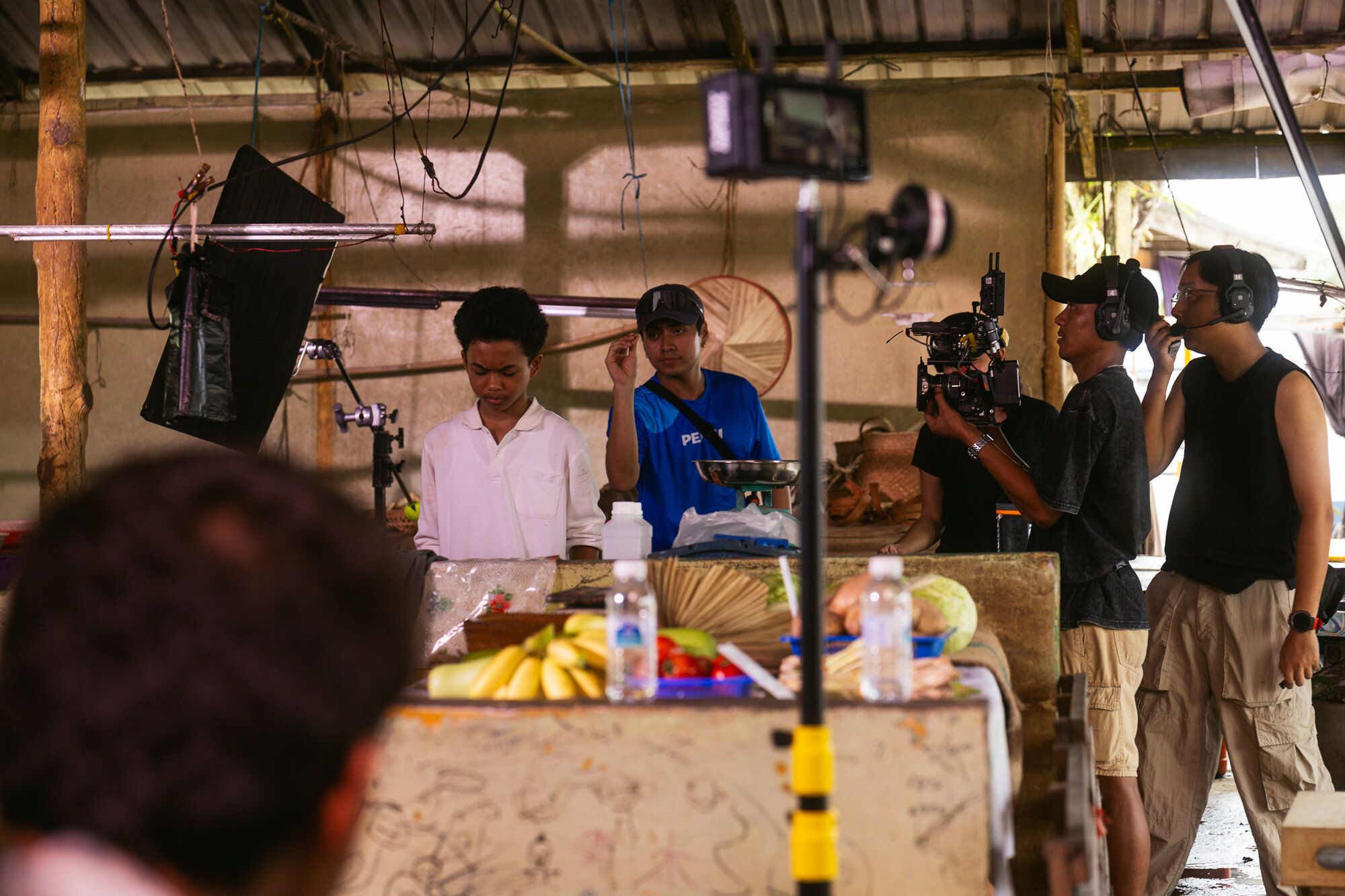 Filmco crew on set