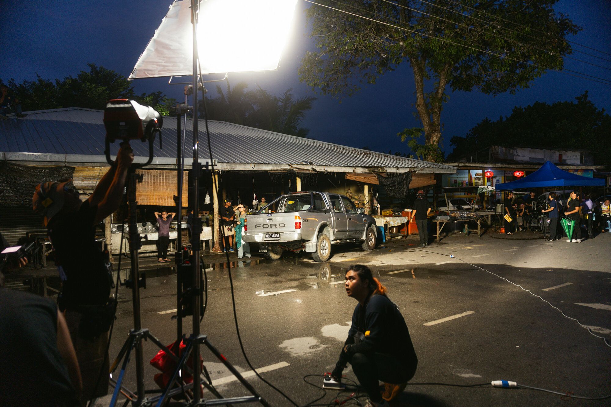 Filmco crew on set