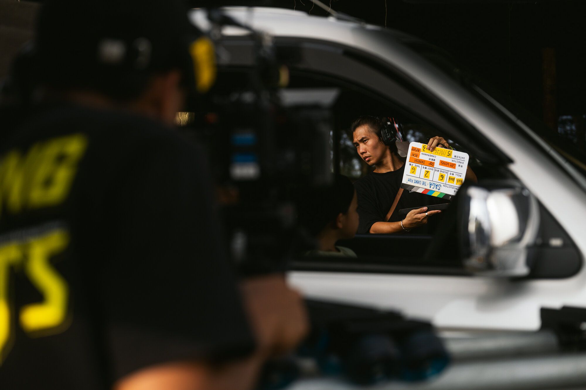 Filmco crew on set